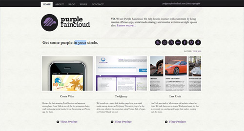 Purple Raincloud