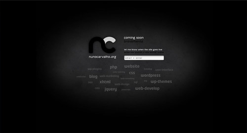 View the coming soon page
