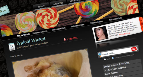 Visit her website