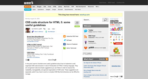 Read the HTML5 article