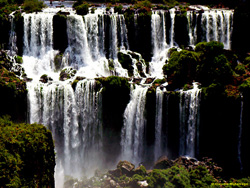 Photograph of a waterfall