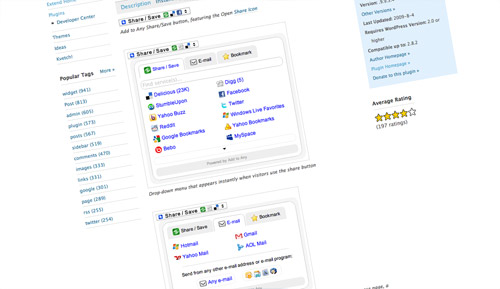 Most popular Wordpress plugin