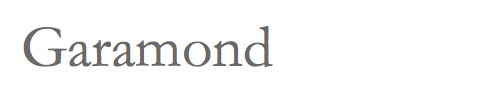 Garamond