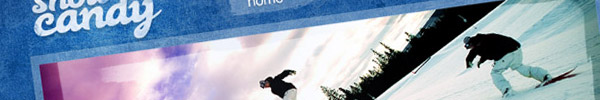 Create a Gnarly Snowboarding Themed Web Design