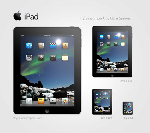 iPad icon pack sm 20 Packs de ressources Web UI