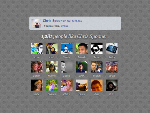 facebook like box. View the Facebook Like Box demo