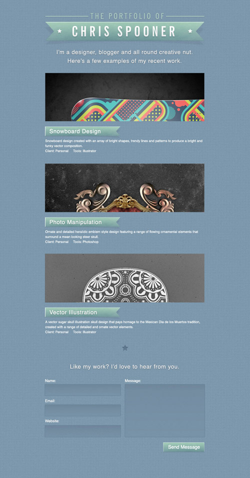 View the portfolio concept