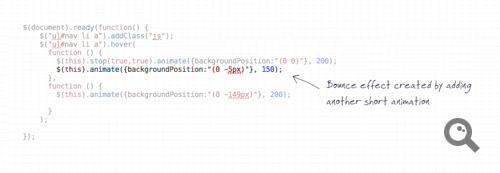 View the extra jQuery code