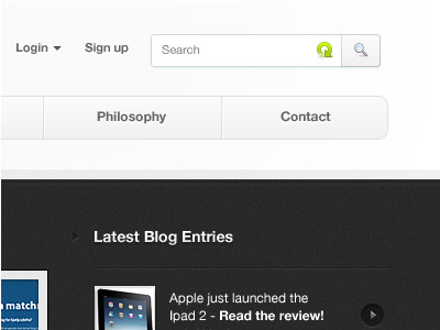 View the Dribbble shot