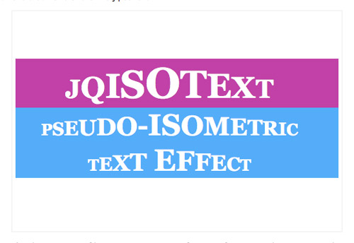 jqIsoText.js example