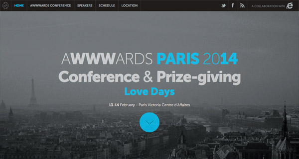 Awwwards Conference Paris 2014