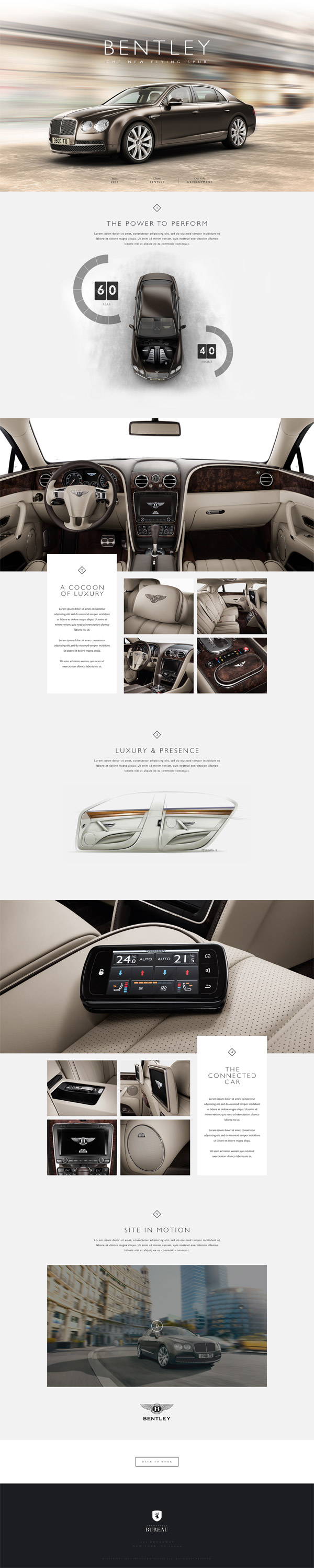 Bentley The New Flying Spur by Impossible Bureau