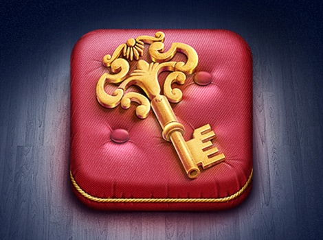 Golden-Key-iOS-Icon