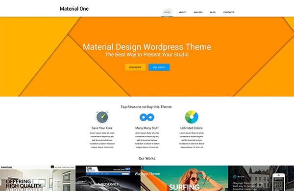 Web Design Storage WordPress Theme