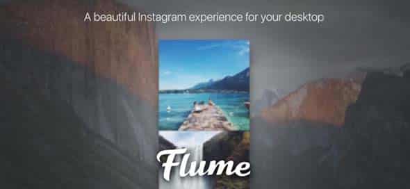 Flume 2.7 Mac app web design