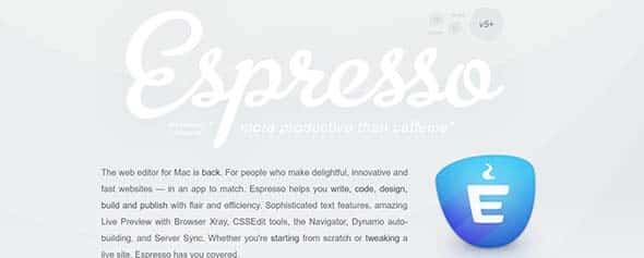 Espresso The Web Editor for Mac Editing Apps For Mac Designers