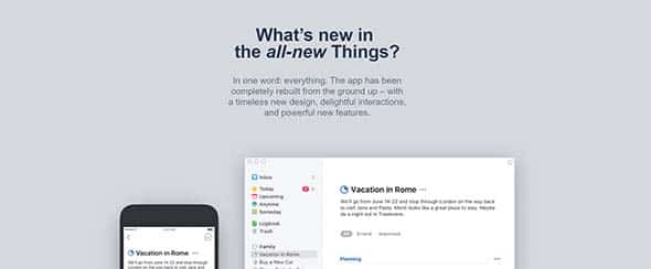 What’s New in the all new Things Creative Website Designs for iPad Apps