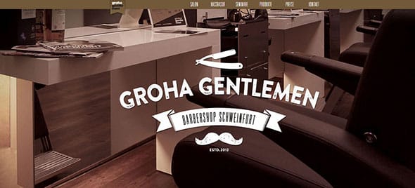 groha website design