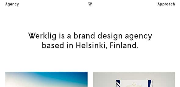 Werklig Brand Design Agency Website Design