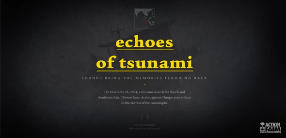 Echoes of tsunami