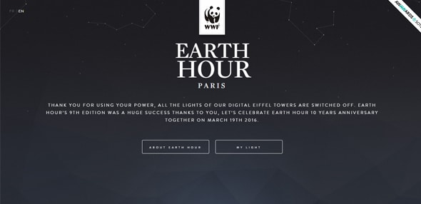 WWF - Earth-Hour-Paris