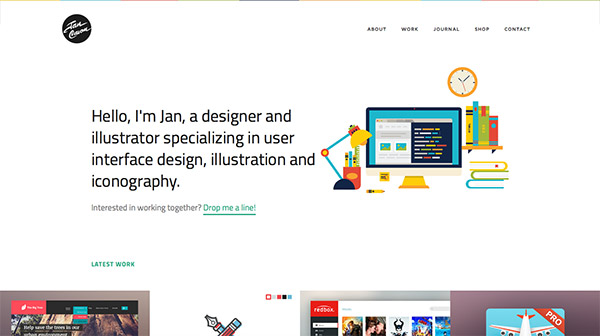 Jan Cavan Website Design