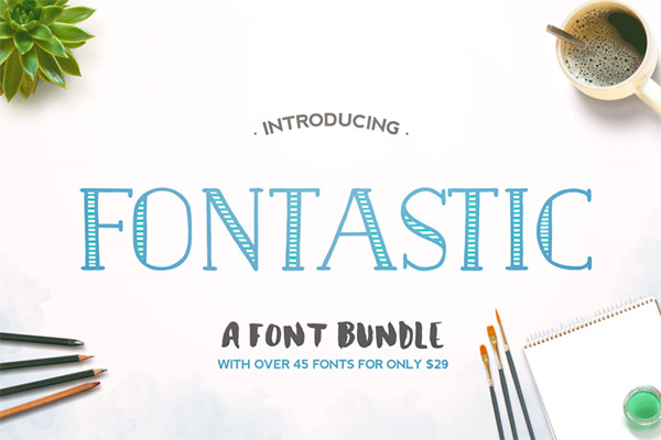 The Fontastic Font Bundle