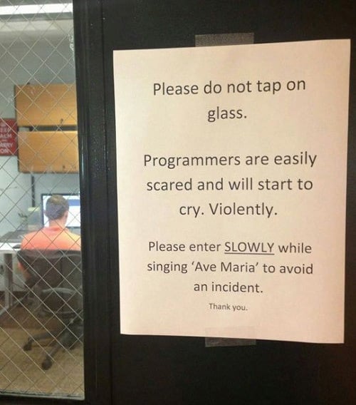 Beware!-Programmers-at-work