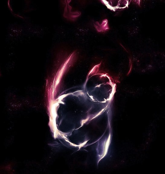 Create Awesome Abstract Nebula Circle Shape Photoshop
