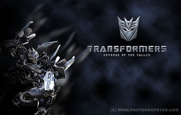 Transformers Movie Wallpaper Movie Effects Photoshop Tutorials