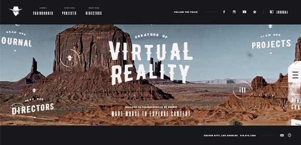 Trainrobber VR HTML Website