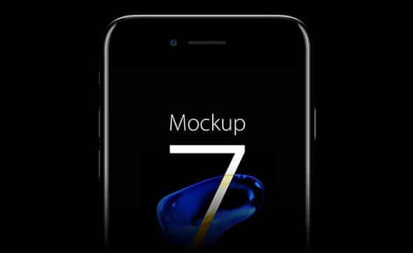 iPhone 7 Mockup PSD