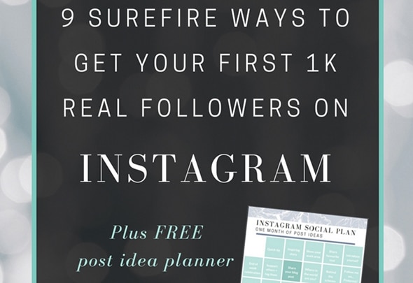 Get Your First 1k Real Followers on Instagram