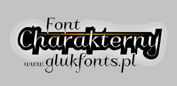 Charakterny by Gluk Medieval fonts