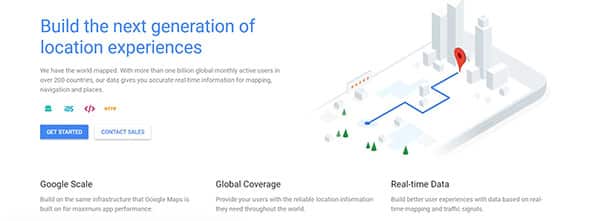 Google Maps APIs UI Design Projects