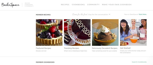 bakespace Best Community Website Designs
