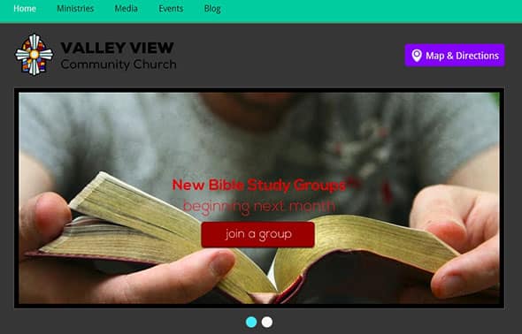 Versatile Free Church WordPress Theme