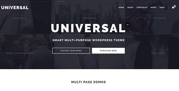 23 Universal - Smart Multi-Purpose WordPress Theme