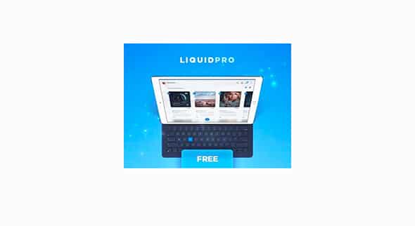 6 LiquidPro- A free UI kit for Photoshop