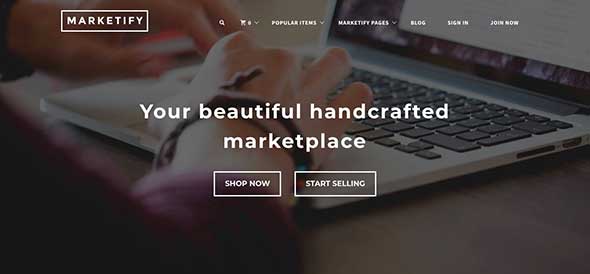 10 Marketify - Digital Marketplace WordPress Theme