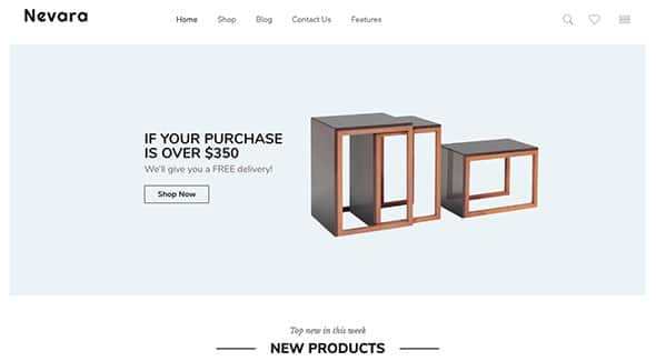 18 Nevara - Furniture Theme for WooCommerce WordPress