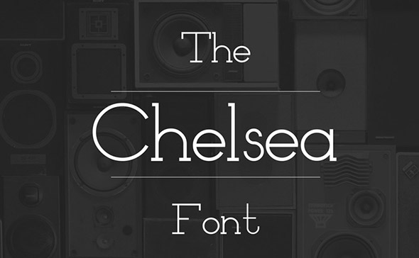 20 Chelsea Slab Serif Fonts