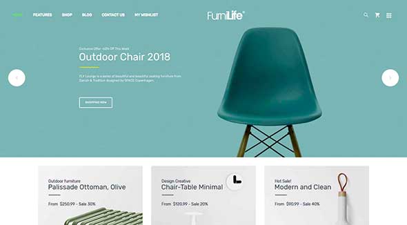 3 Furnilife - Furniture Theme for WooCommerce WordPress