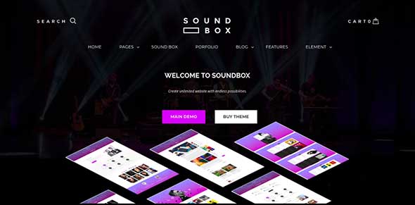 3 SoundBox | Easy Digital Downloads Responsive WordPress Theme