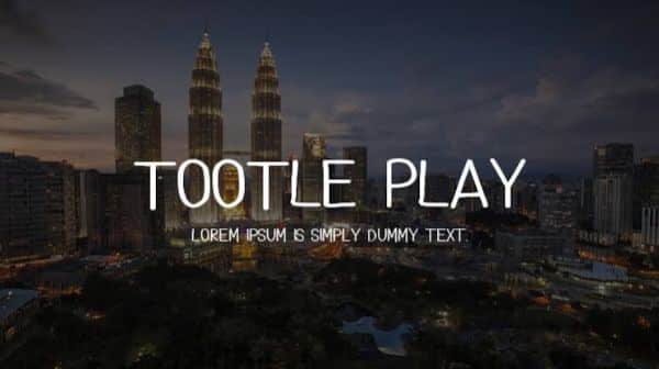 Tootle Play- Font- Typography- Lettering