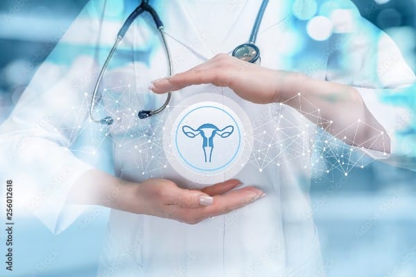 1. Gynecology: Doctor Protecting Uterus Image