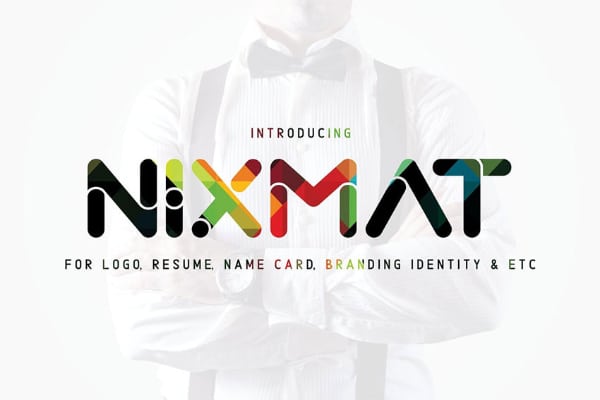 Fonts for Logo: Nixmat