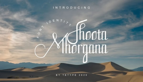 Free Psychedelic Fonts All Designers Must Have: Fhoota Mhorgana