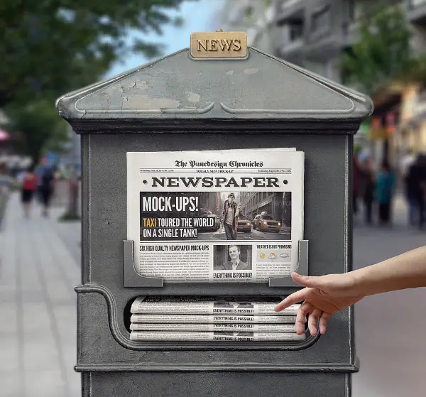 Newspapers Mockups that can be very helpful: High Quality Newspape