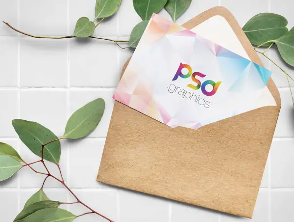 Postcard Mockups for Designers: Recycled Paper